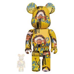 Medicom - Andy Warhol x Jean-Michel Basquiat #3 - Be@rbick - 400% only